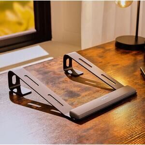 NWOB styletech Laptop Riser Stand ( Dark Grey)